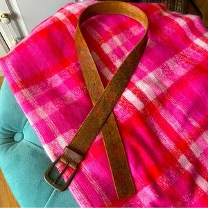 Genuine Leather Brown Belt